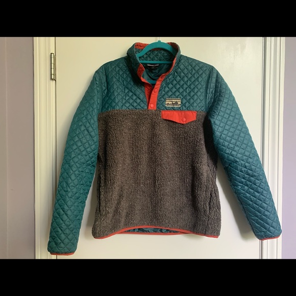 Patagonia Half Puffer Half Fleece Size 